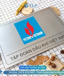 Biển tên công ty inox bạc - Mã sản phẩm BCTIB5