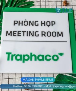 Biển tên phòng mica - Mã sản phẩm BPM1