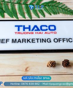 Biển tên phòng mica - Mã sản phẩm BPM6