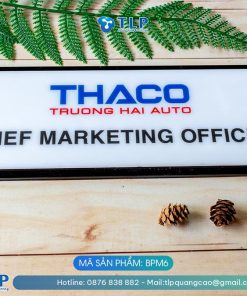 Biển tên phòng mica - Mã sản phẩm BPM6
