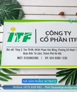 Biển tên công ty mica - Mã sản phẩm BCTIM12