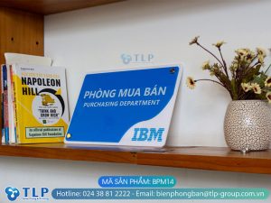 Biển phòng ban chất liệu Mica - Mã sản phẩm BPM14